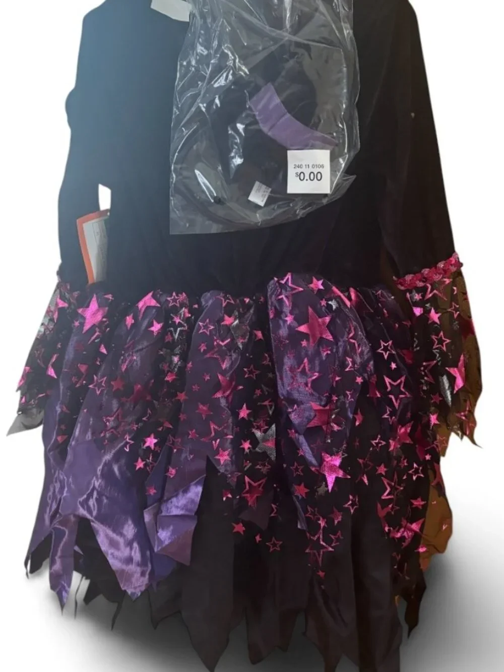 Target Girls Youth Enchanted Witch Costume Dress w/Hat  Halloween Fairy